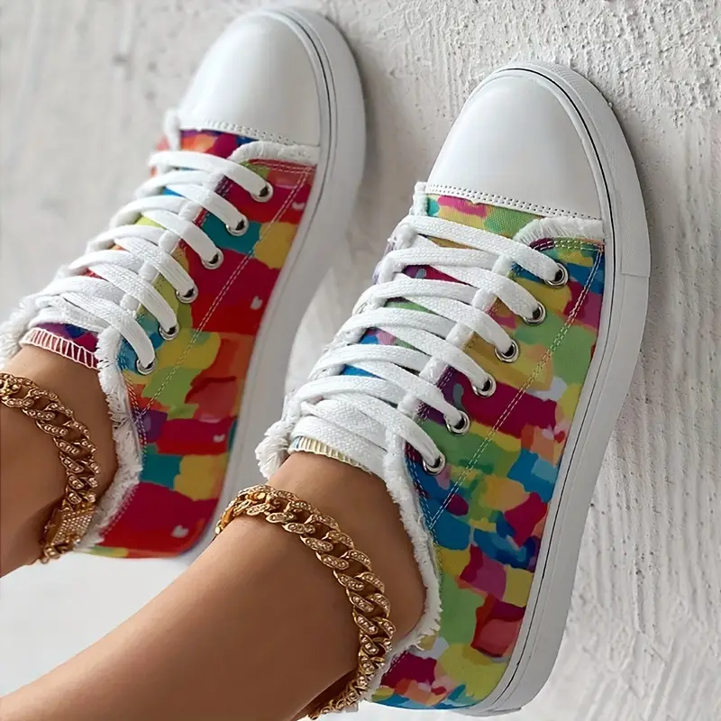 Rainbow Pride Women's Canvas Shoes