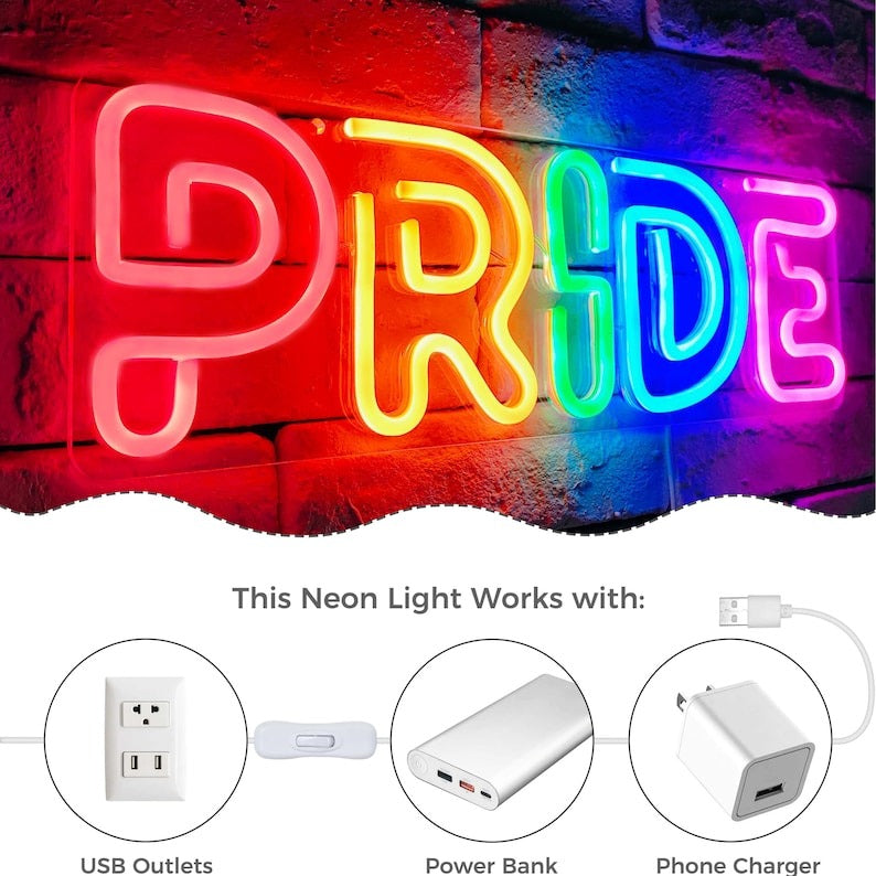 PRIDE Neon Sign