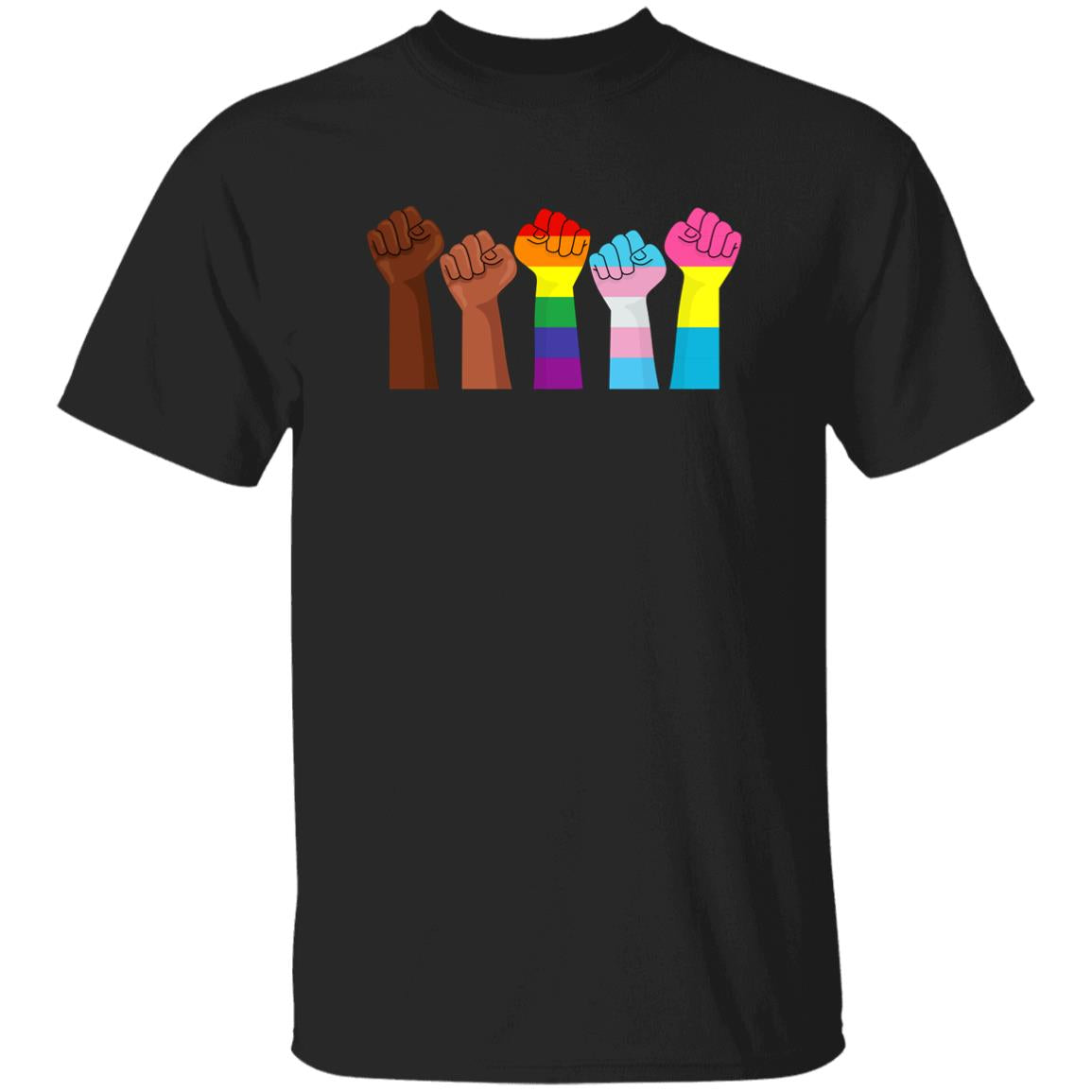 Basic black Statement Pride Shirt