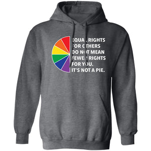 grey pullover hoodie equal rights