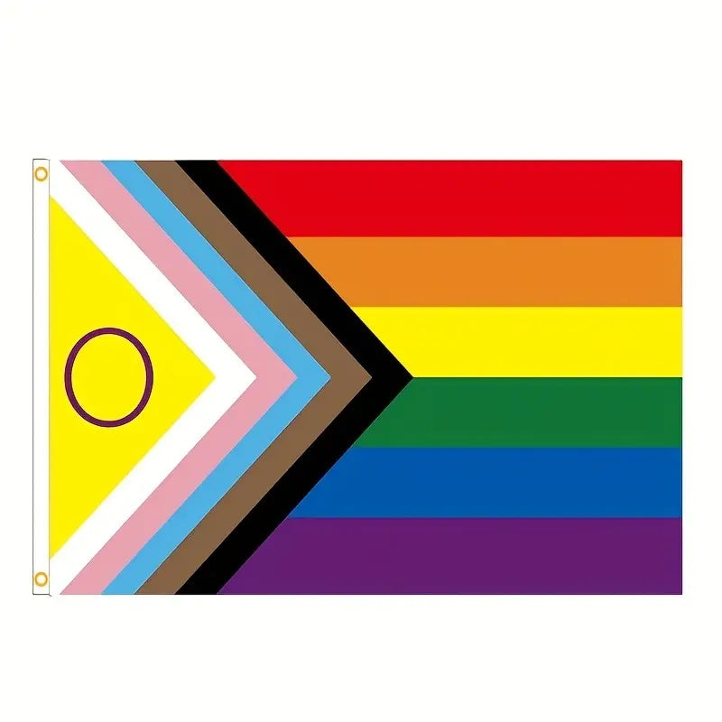 Rainbow Intersex-Inclusive Pride Progress Flag