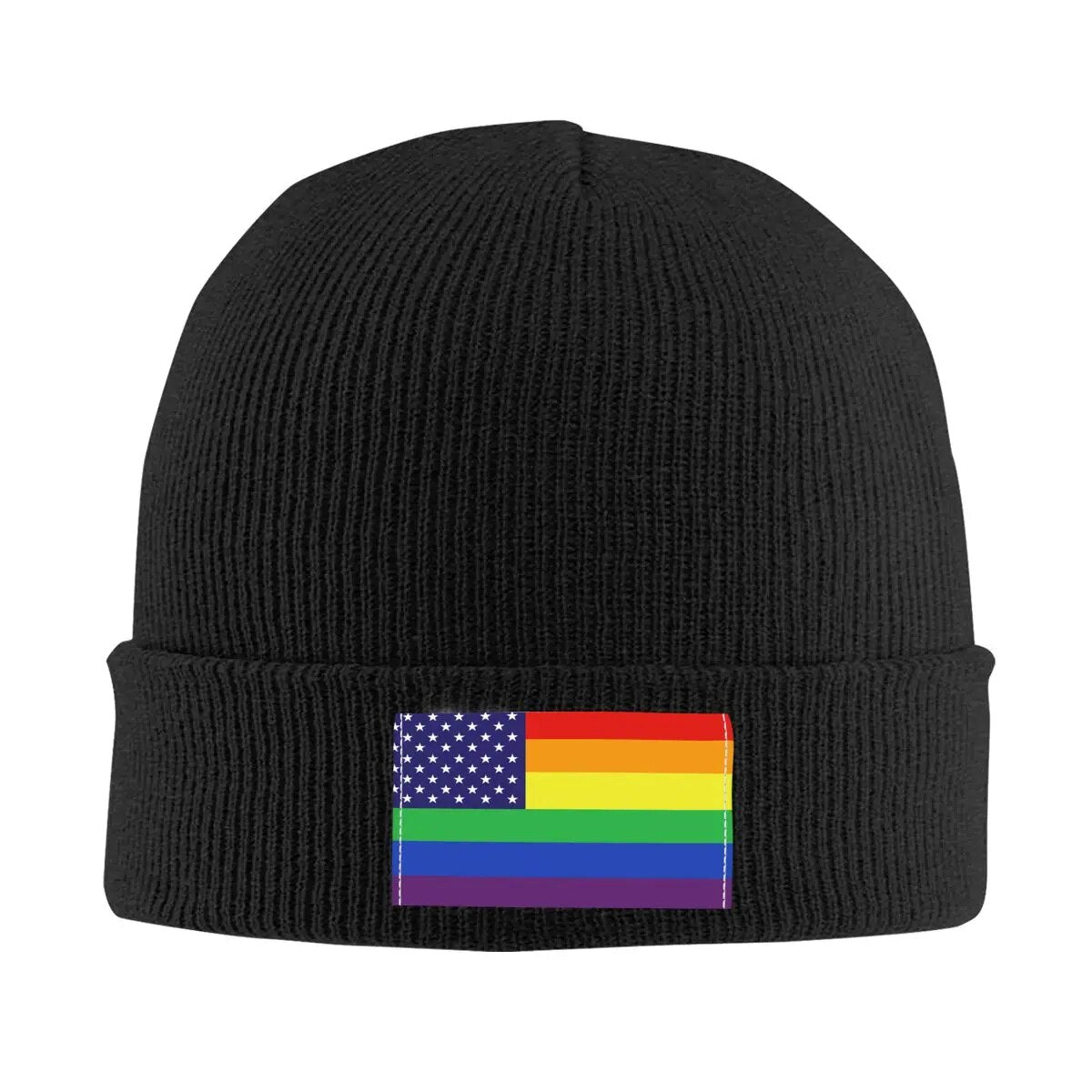 Rainbow Flag Pride Beanie