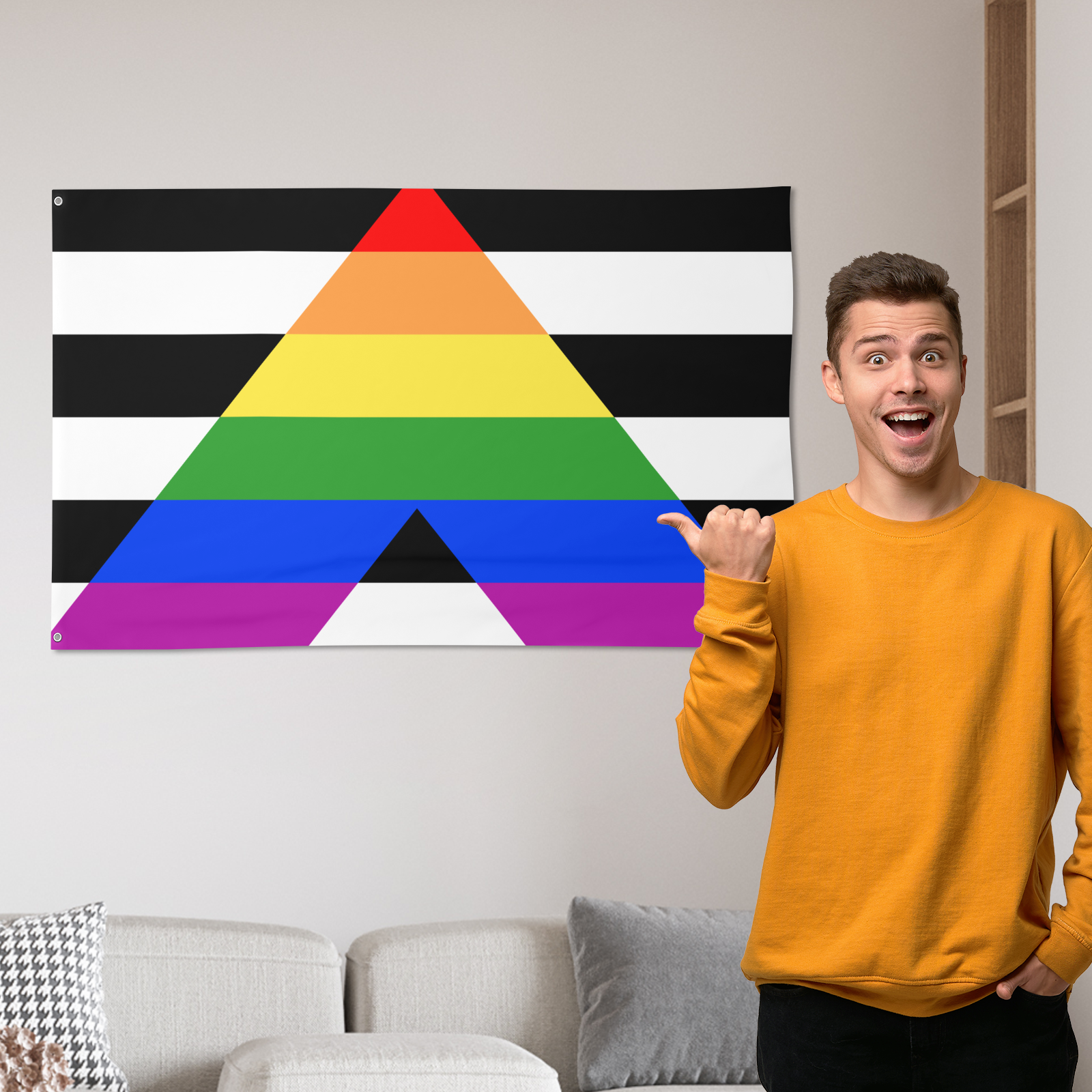 Straight Ally Flag