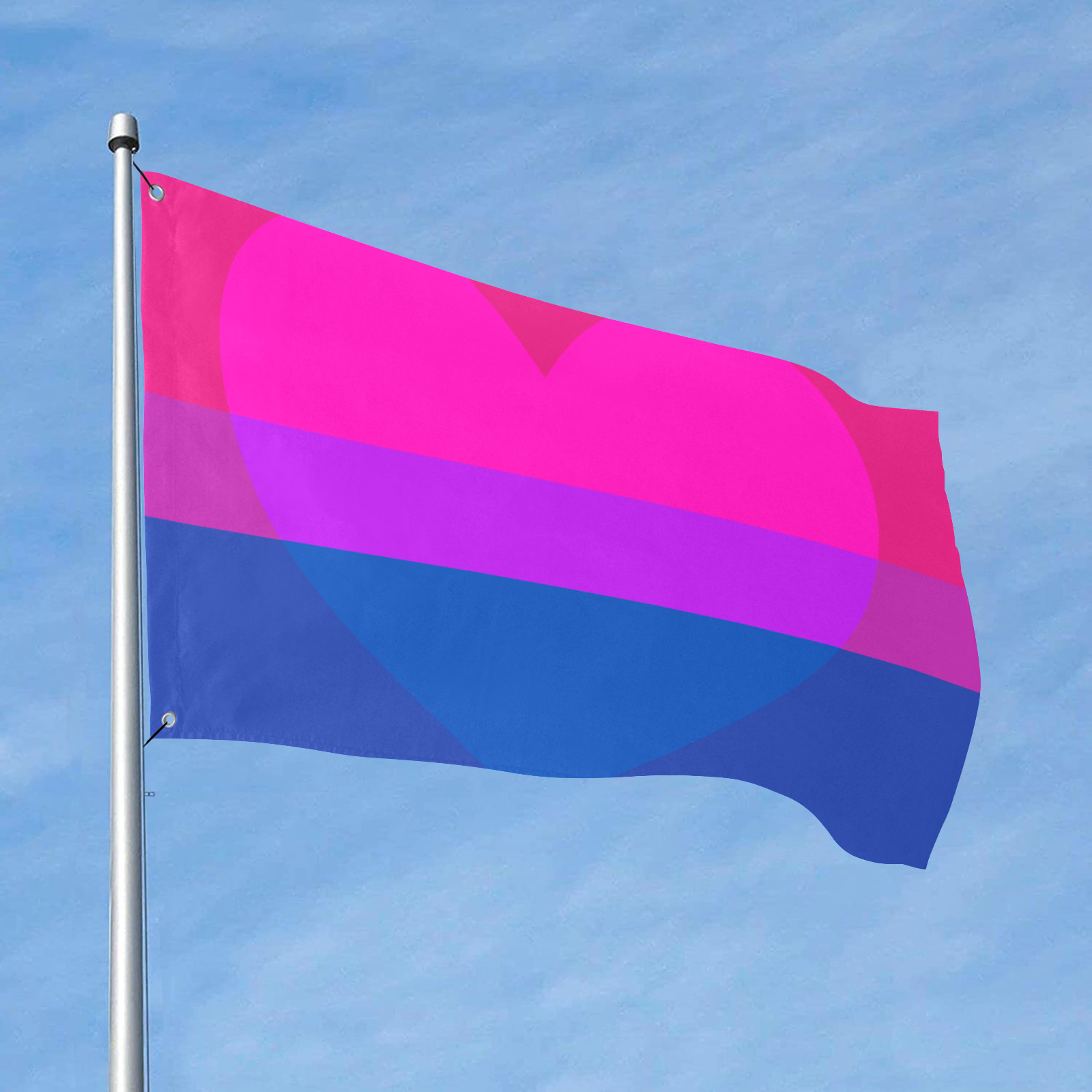 Bi Romantic Pride Flag