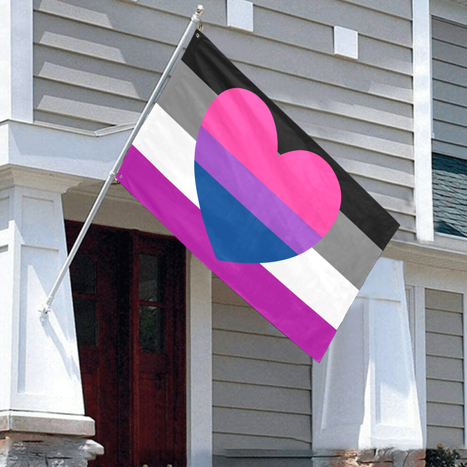 Biromantic Asexual Flag