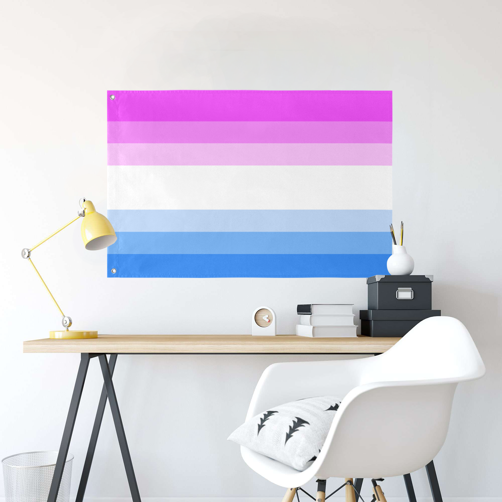 Bi Curious Pride Flag