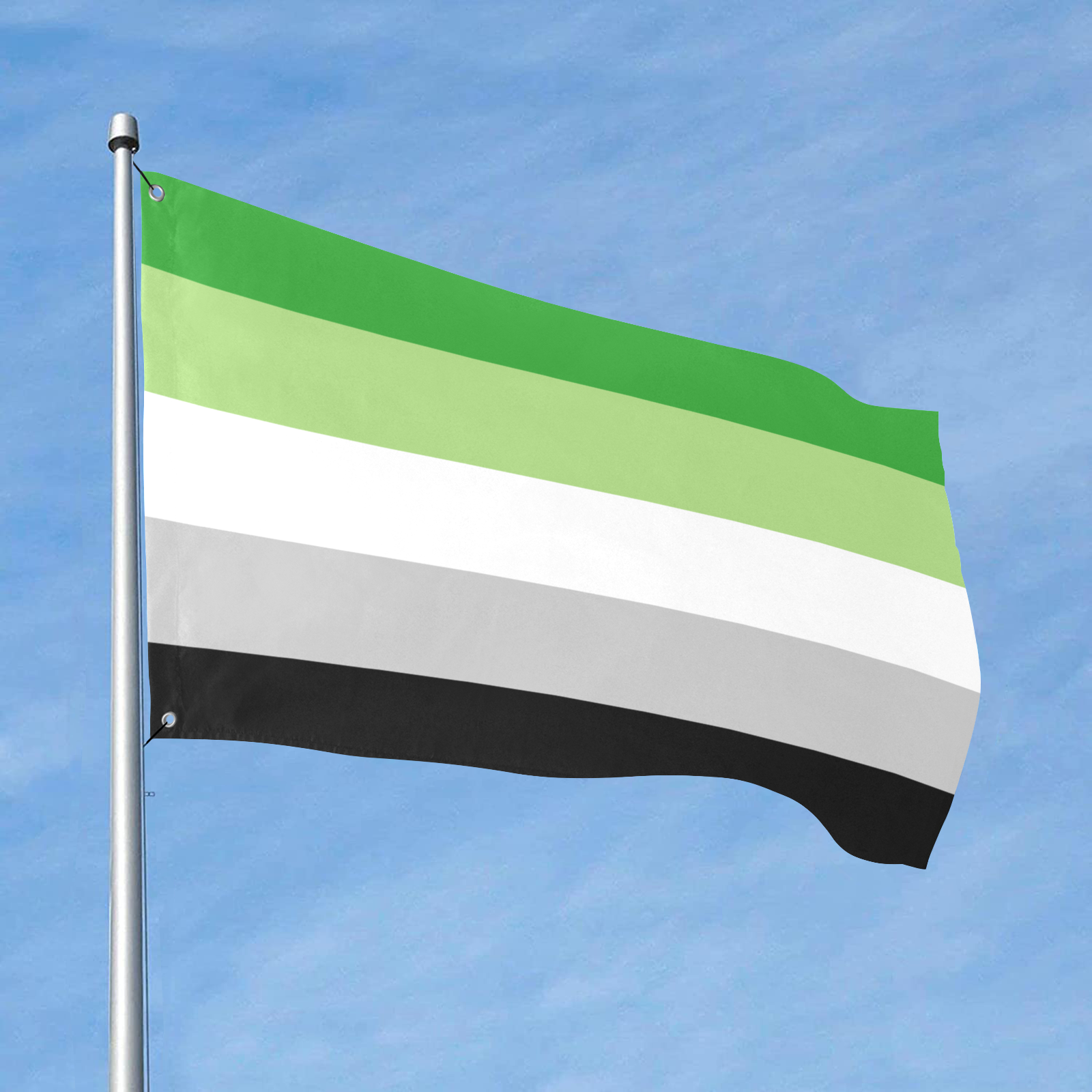 Aromantic Pride Flag