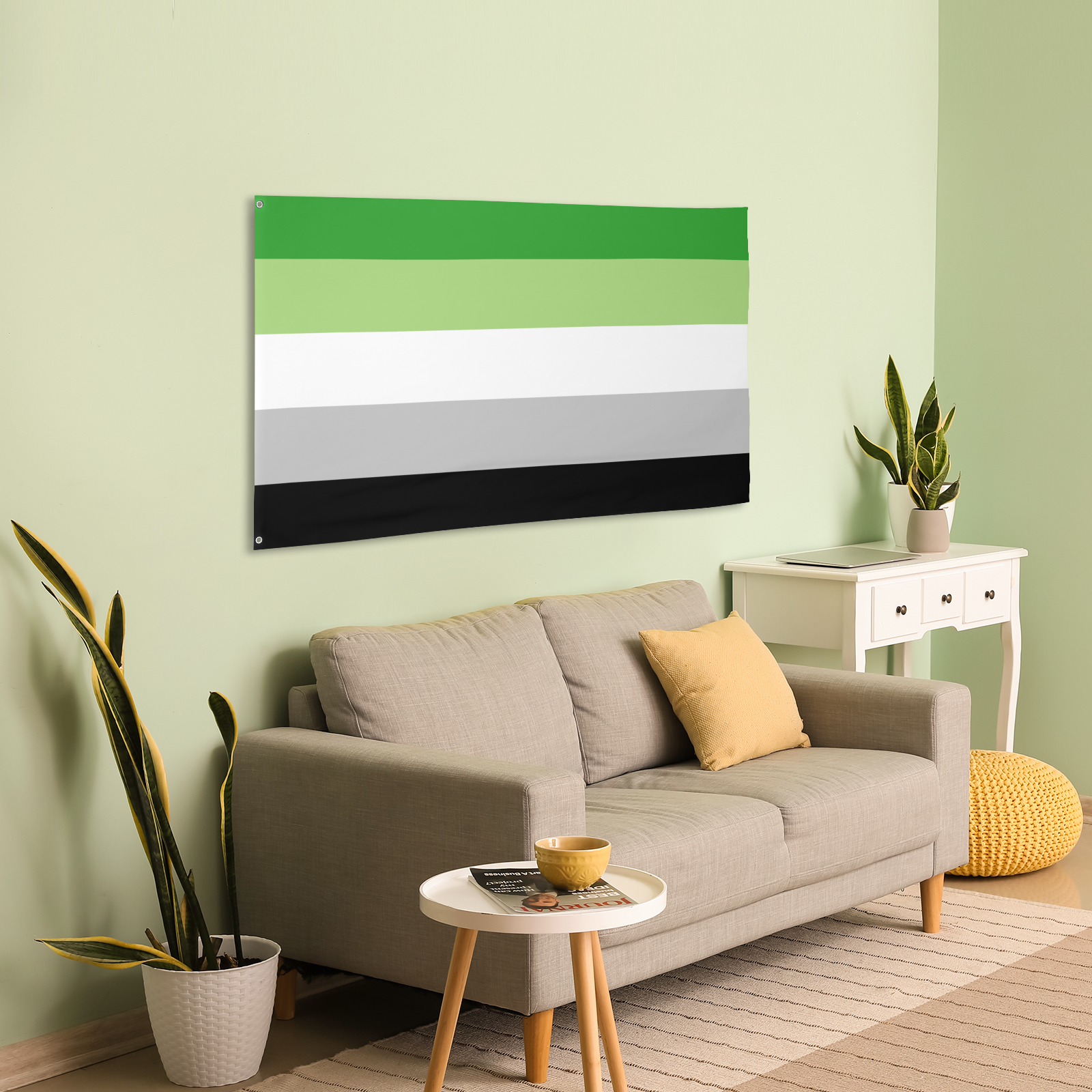 Aromantic Pride Flag