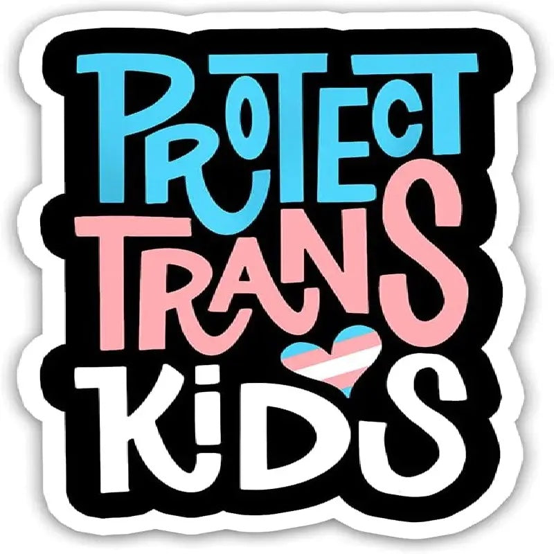 Protect Transgender Children LGBT Pride Stickers