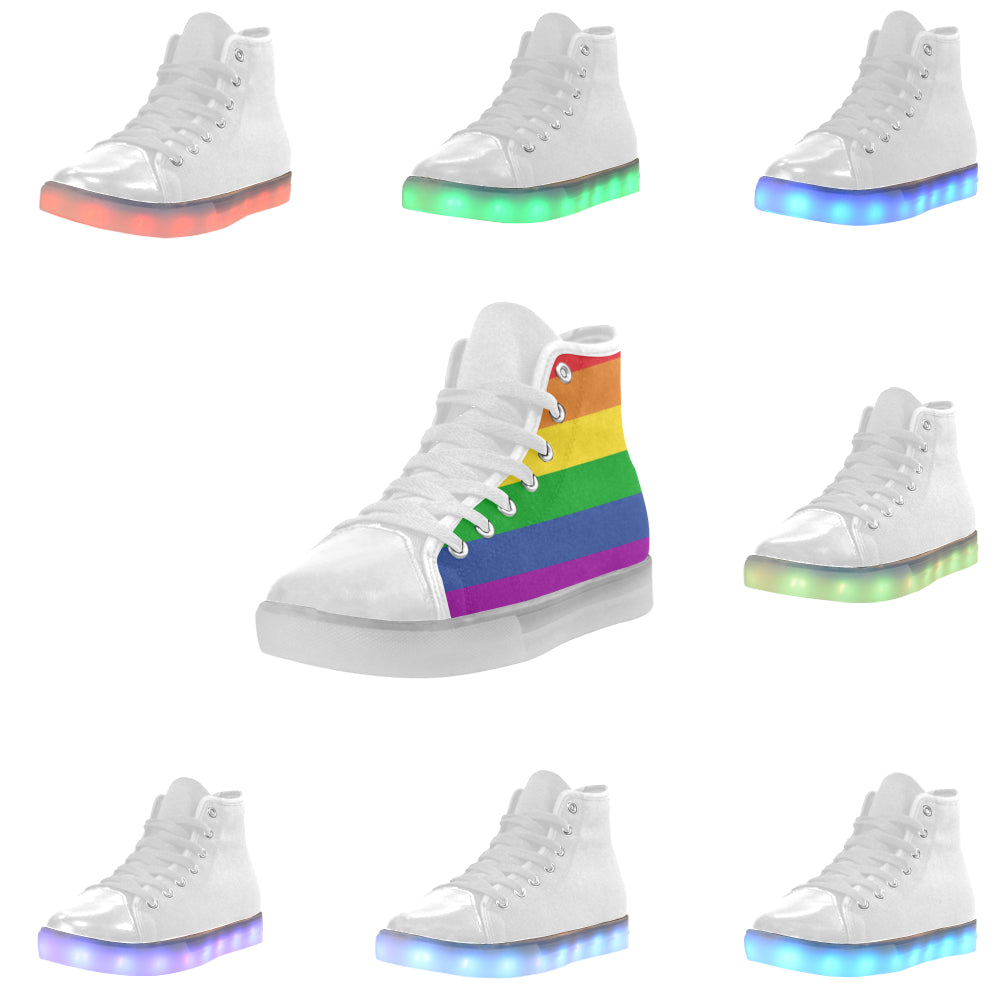 LGBT Pride Custom Light Up Shoes