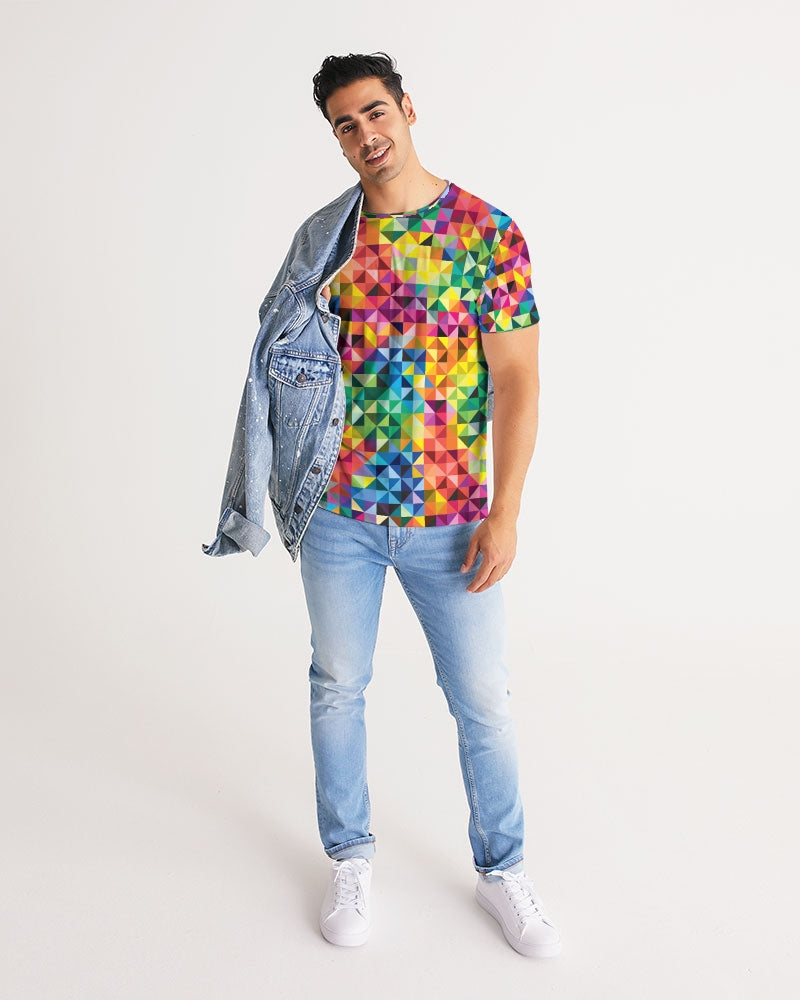 Vibrant Rainbow Pride Design Men's Tee