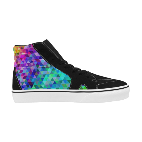 Vibrant 3 Women's High Top Skateboarding Shoes/Large (Model E001-1)