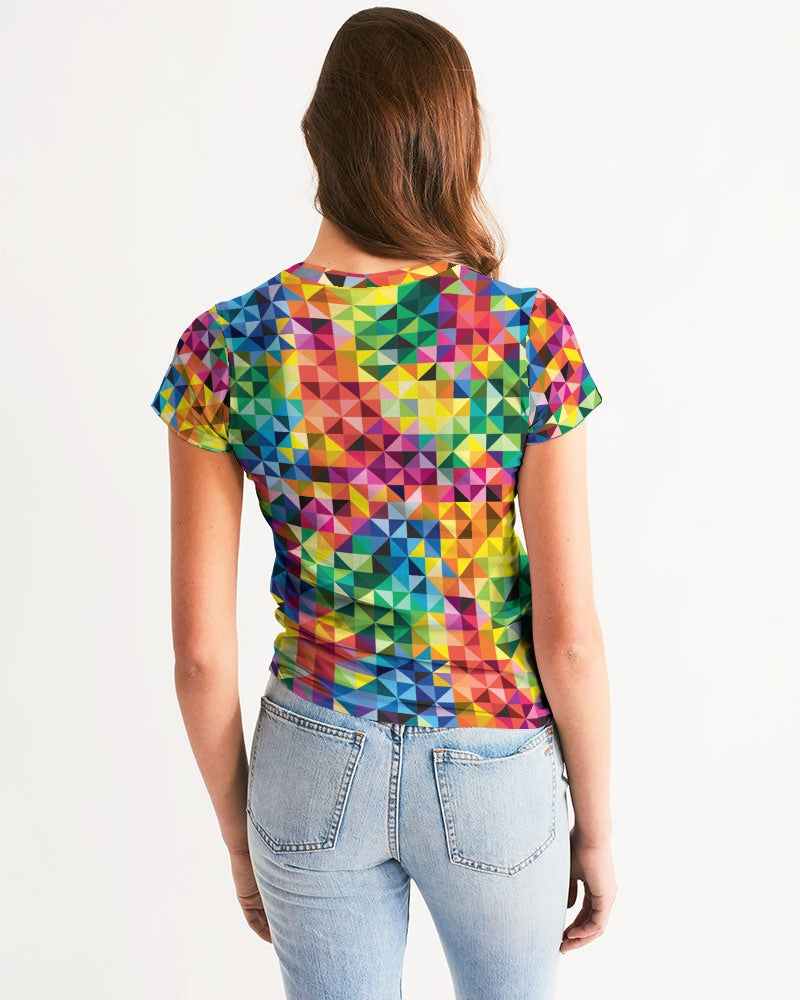 Vibrant Rainbow Pride Design Women's Tee