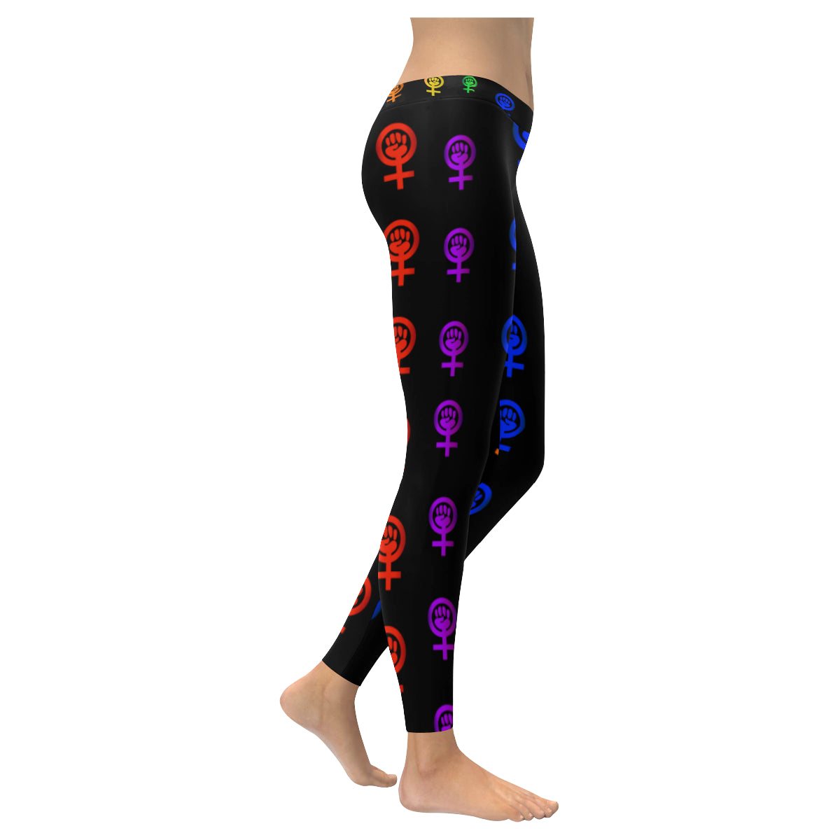 LGBT Symbol All Over Print Legging (Color)