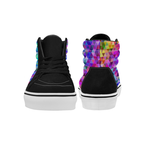 Vibrant 3 Women's High Top Skateboarding Shoes/Large (Model E001-1)