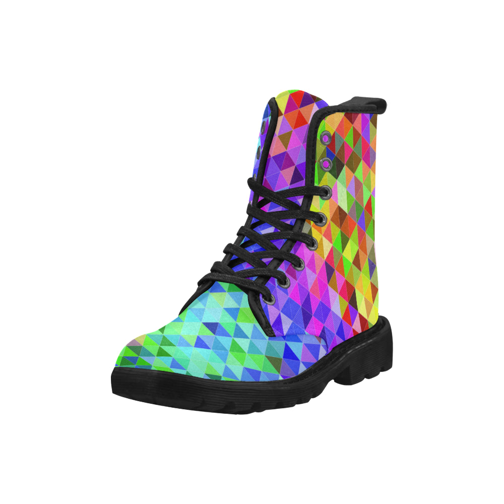 Vibrant Rainbow Pride Boots