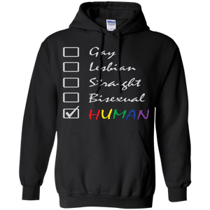 Human Check Box LGBT Pride black full sleeves full sleeves Hoodie for Men & Women Human Equality LGBT Pride black full sleeves Hoodie for Men & Women