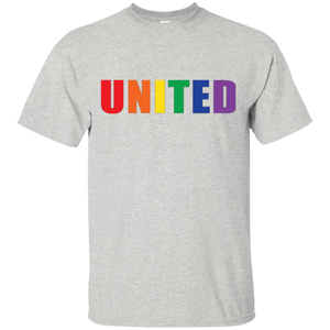 "United" Gay Pride Round Neck Shirt LGBT Pride Tshirt