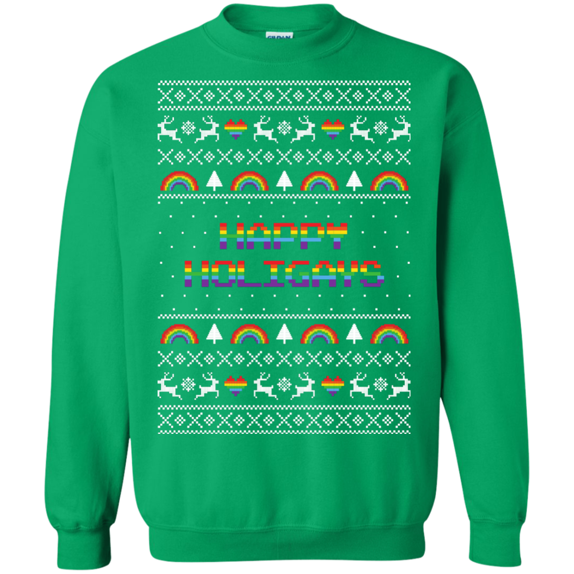 Happy Holigays Ugly Christmas Sweater