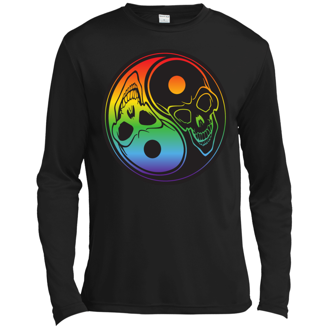 Rainbow Yin yang Halloween Special Shirt