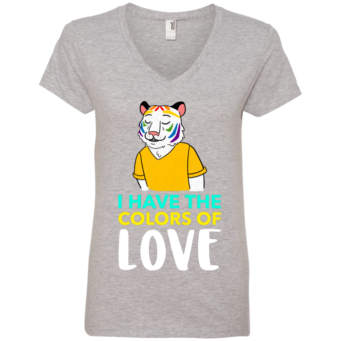 I have the colors of love pride shirt