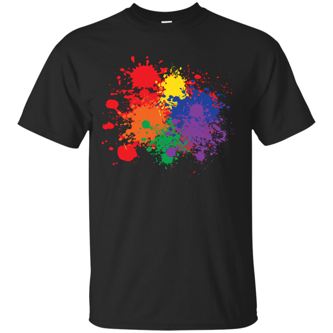 Rainbow Splash - Vibrant Gay Pride