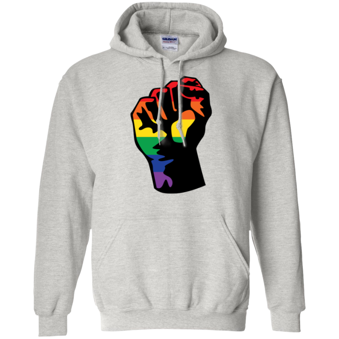 LGBT Pride Unity gray sweatshirt for men & women