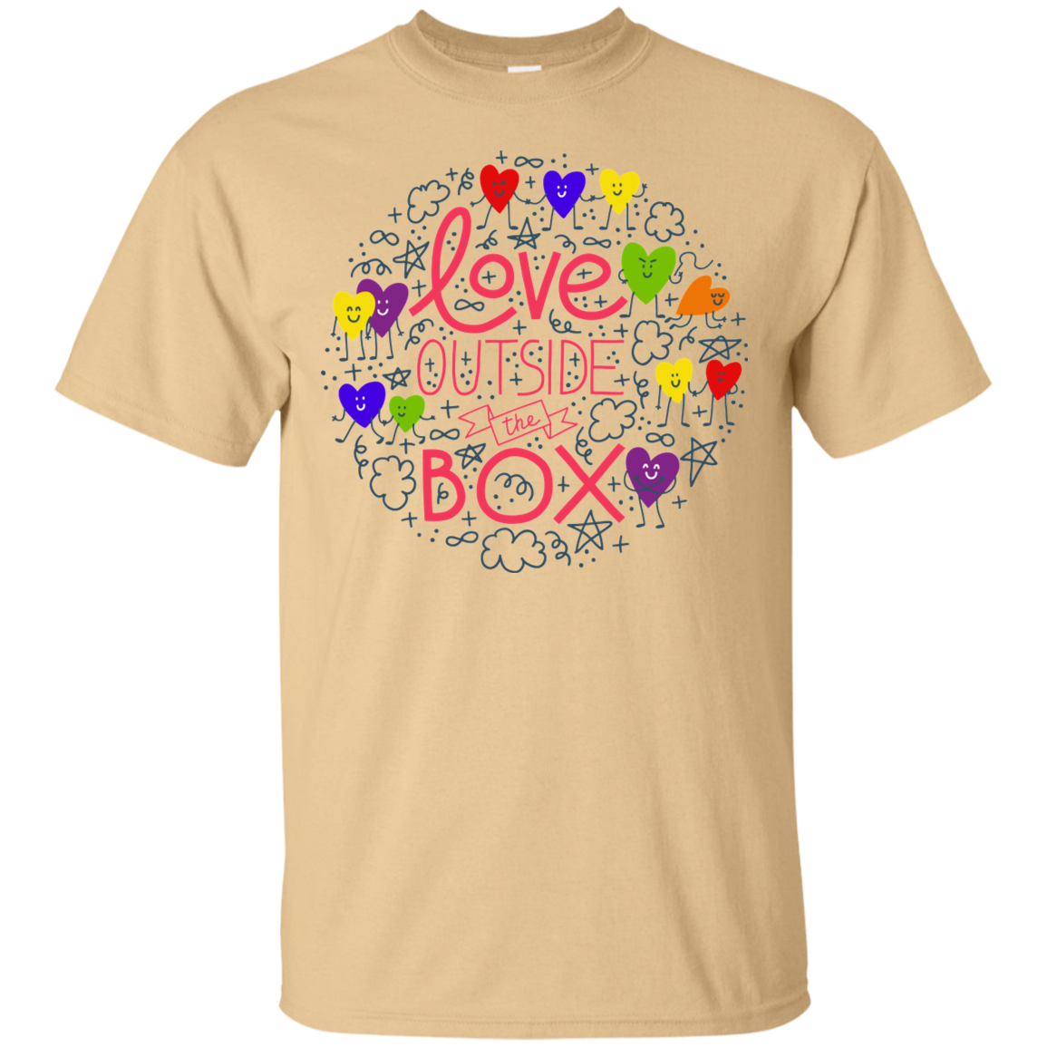 Love Outside The Box T-Shirts