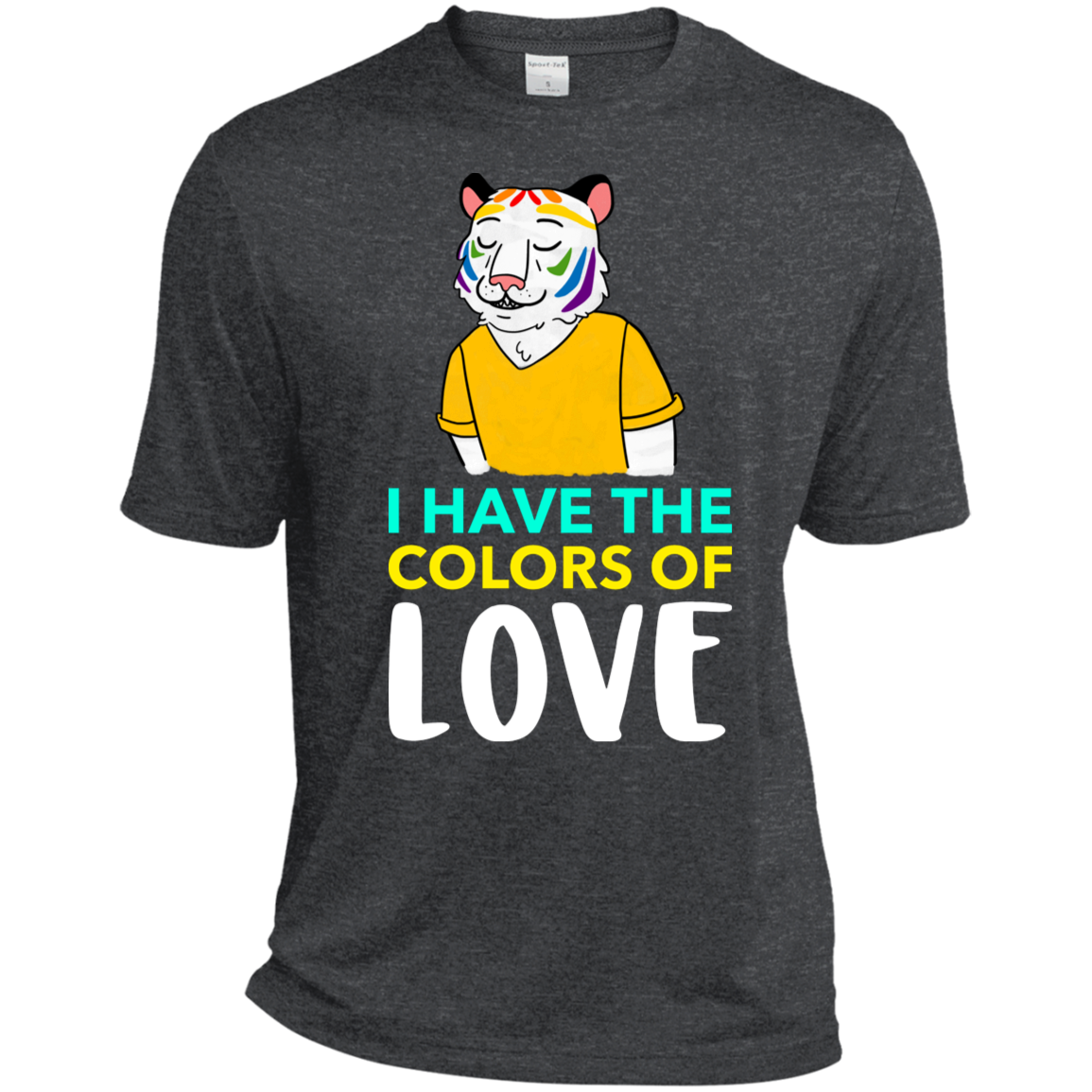 I have the colors of love pride shirt