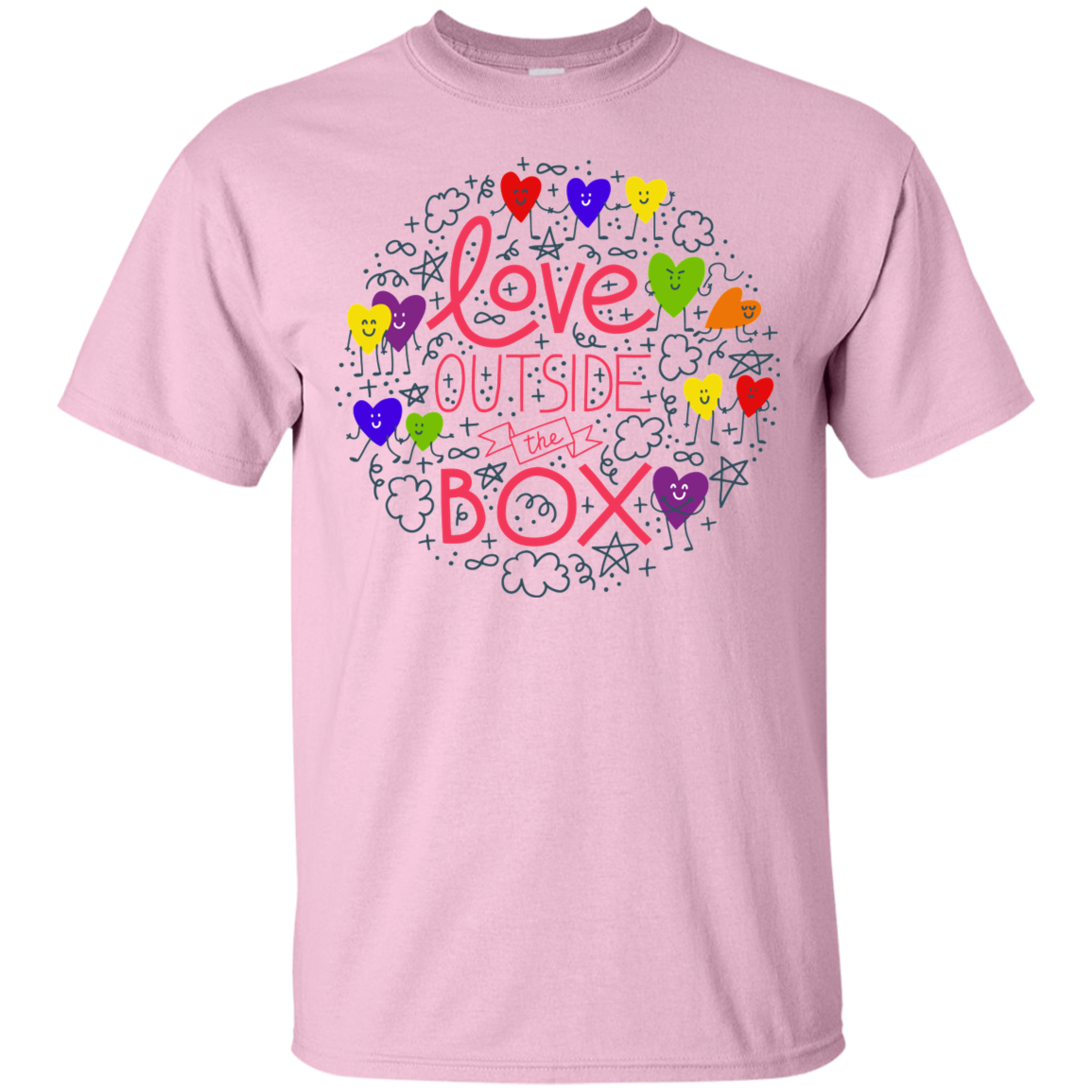 Love Outside The Box T-Shirts