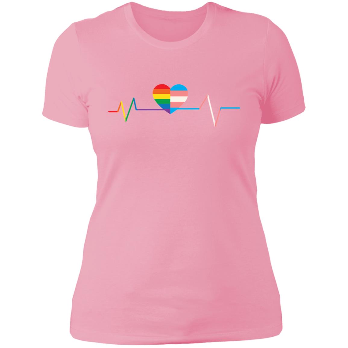 LGBT Pride Heartbeat T Shirt & Hoodie