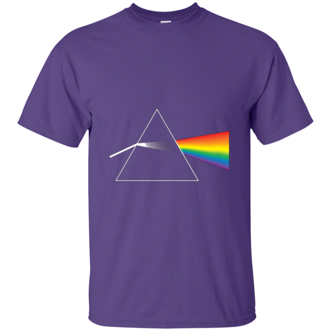 Gay Pride Prism Effect Shirt