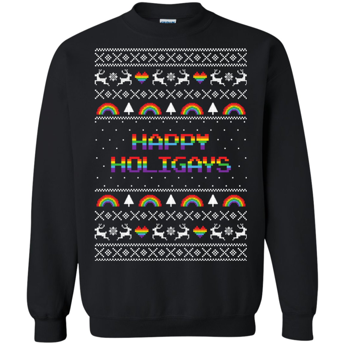 Happy Holigays Ugly Christmas Sweater