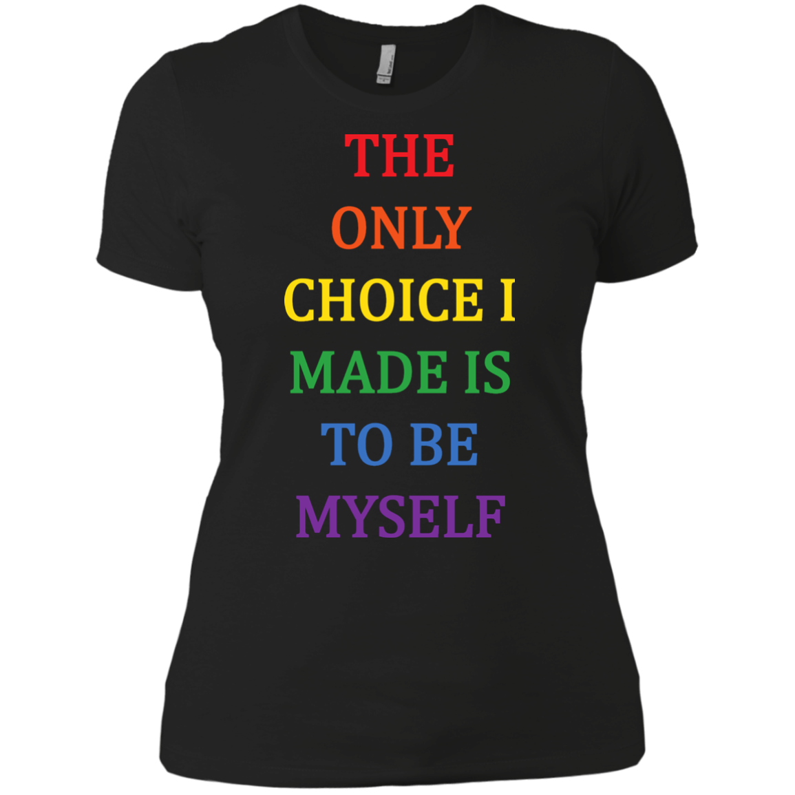 The Only Choice I Made Was To Be Myself