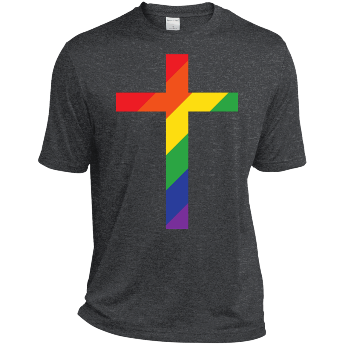 Exclusive "Rainbow Cross" T Shirt