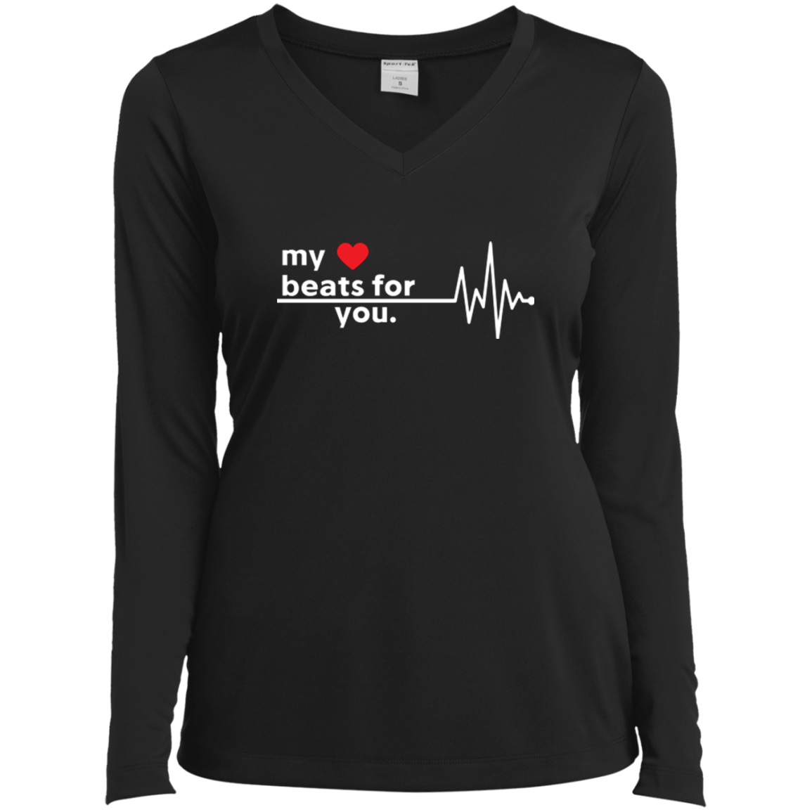 "My Heart Beats For You" Couple Shirt