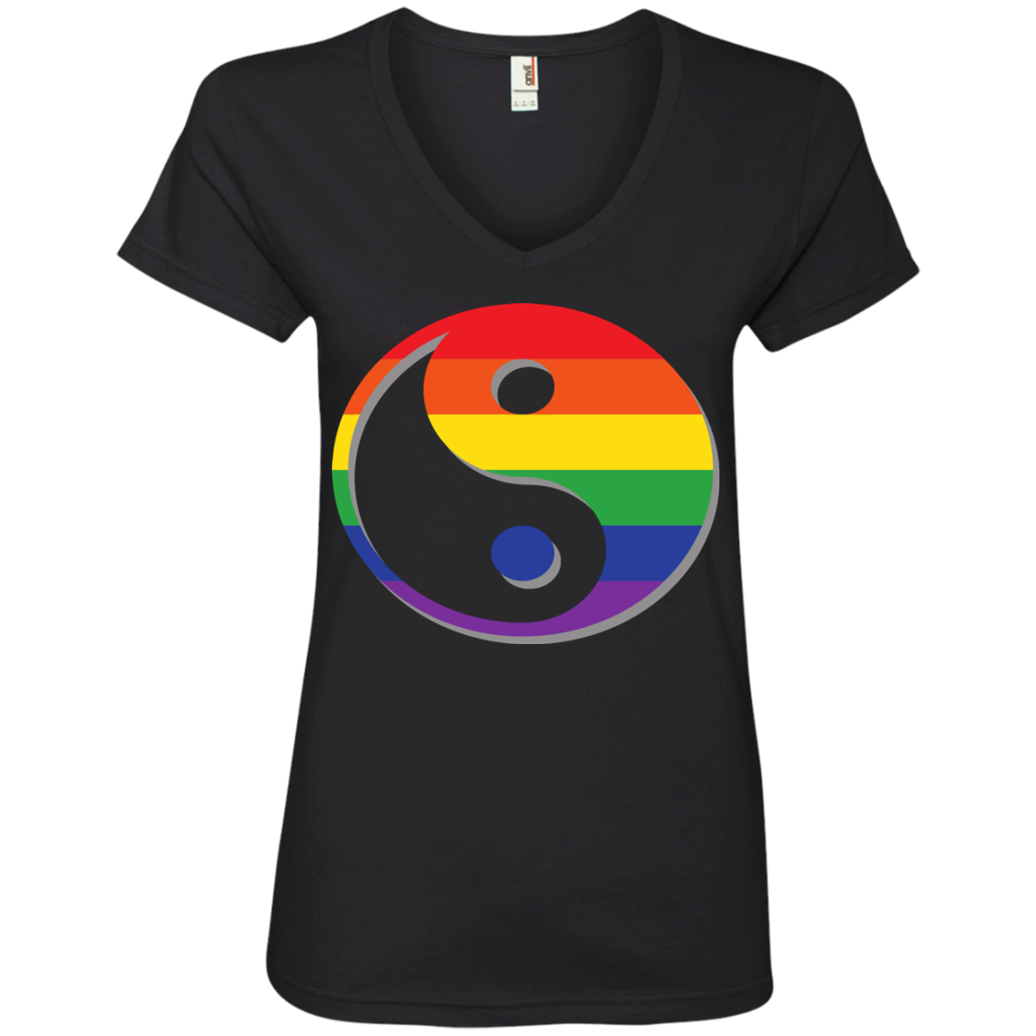 Gay Pride Yin Yang Shirt & Hoodie