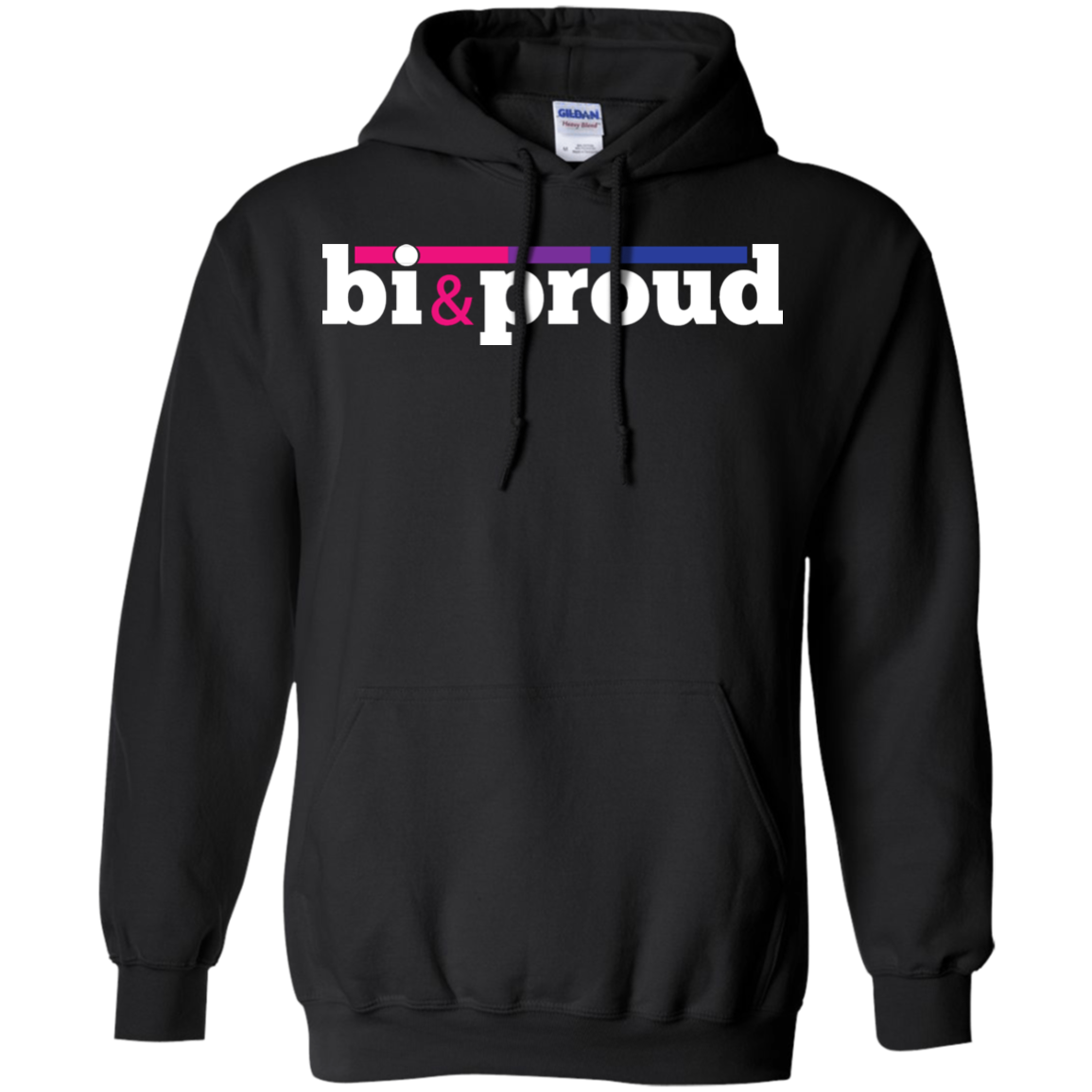 Bold bisexual pride tee