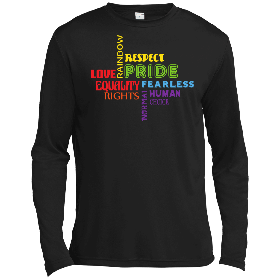 "Love Equality Rights" T Shirt for LGBT Community