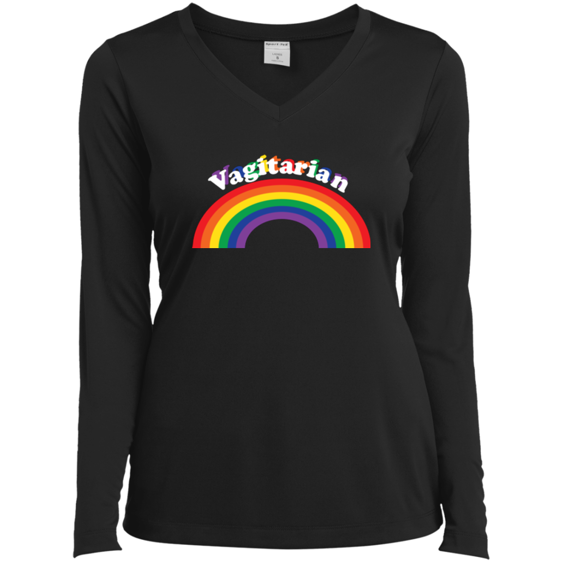 Vagitarian...Funny Gay Pride Shirt