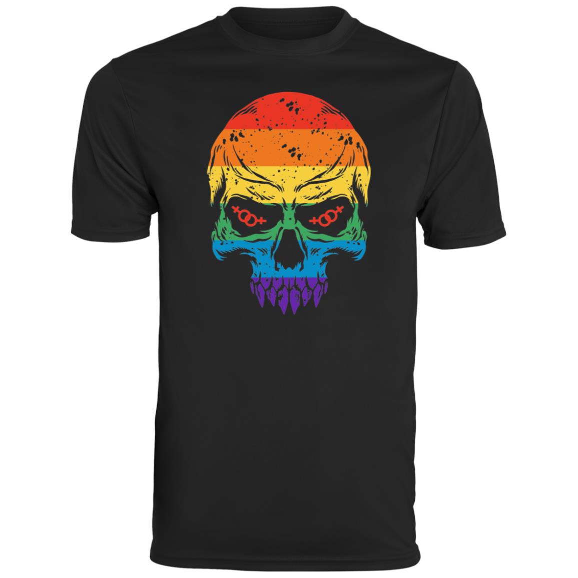 Rainbow Skull Halloween Shirt & Hoodie