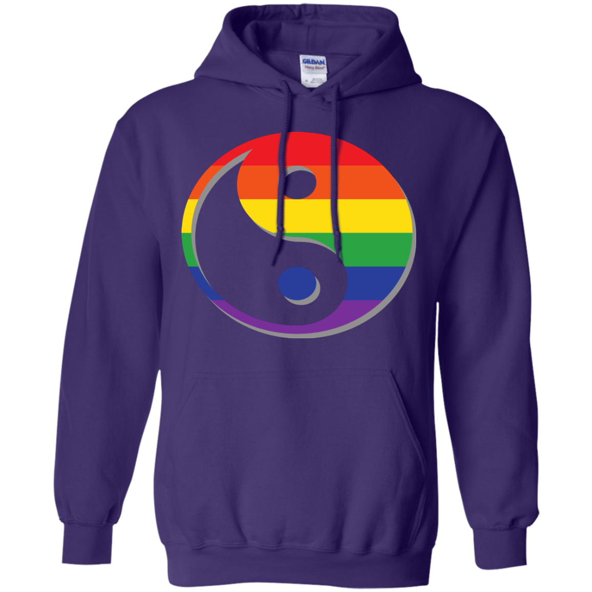 Gay Pride Yin Yang Shirt & Hoodie