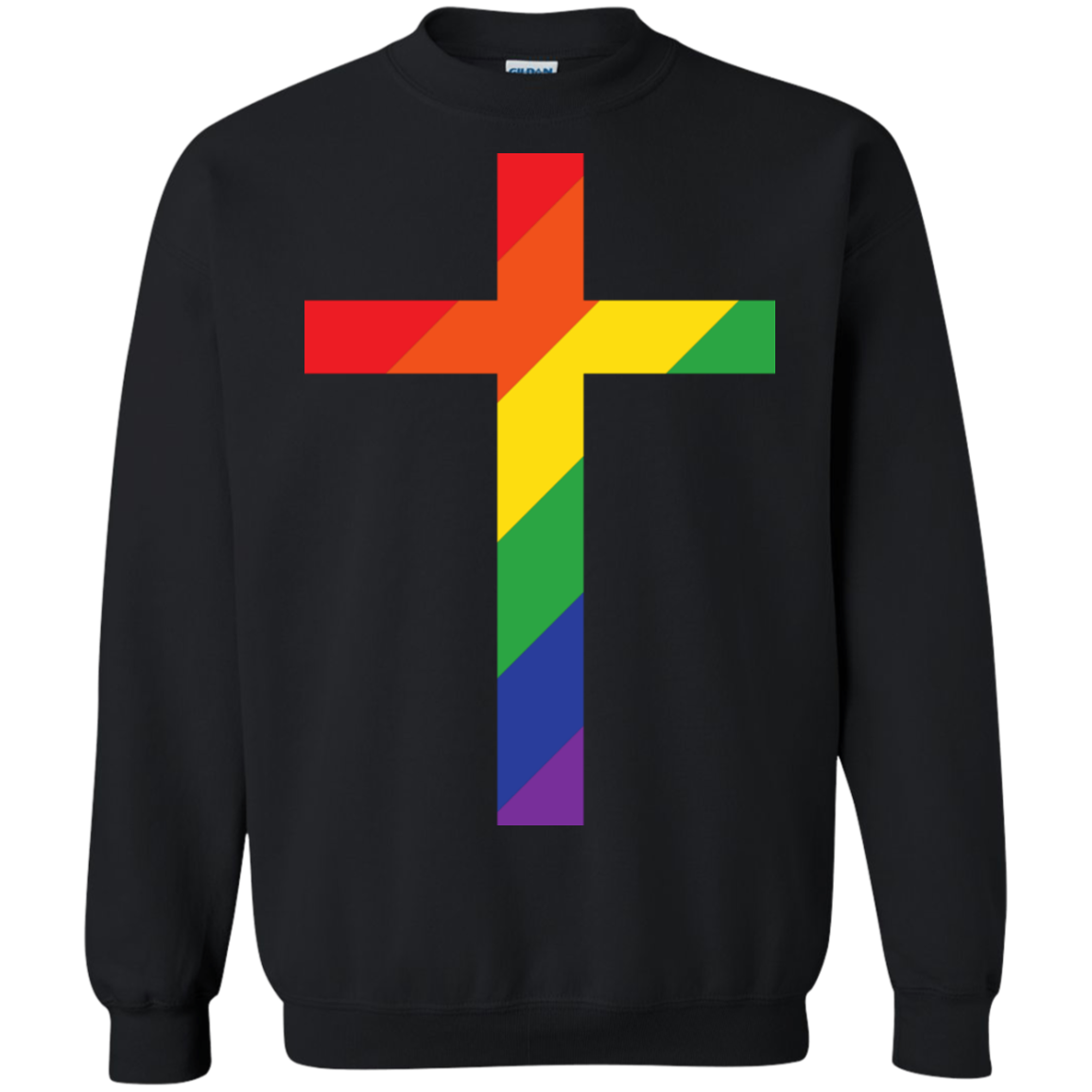 Exclusive "Rainbow Cross" T Shirt