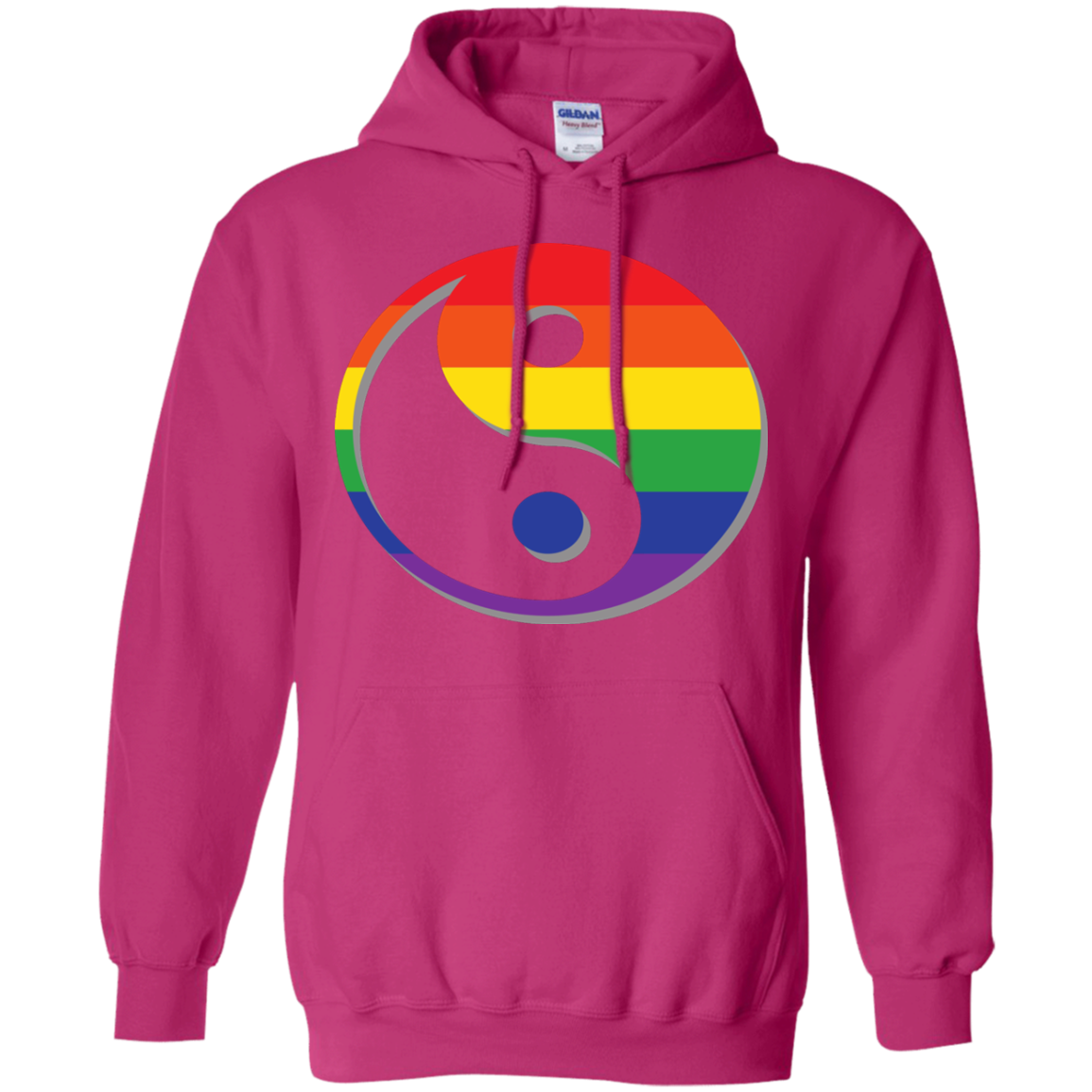 Gay Pride Yin Yang Shirt & Hoodie