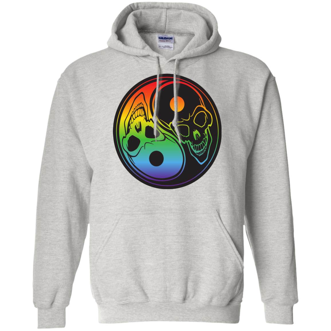 Rainbow Yin yang Halloween Special Shirt