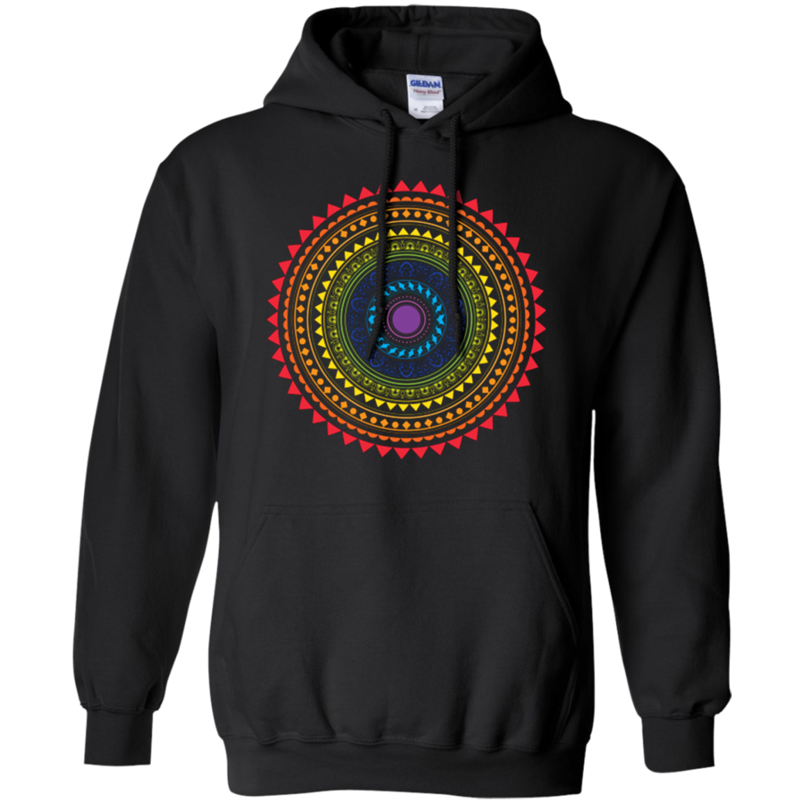 Creative LGBTQ Pride Black Hoodie for men & women