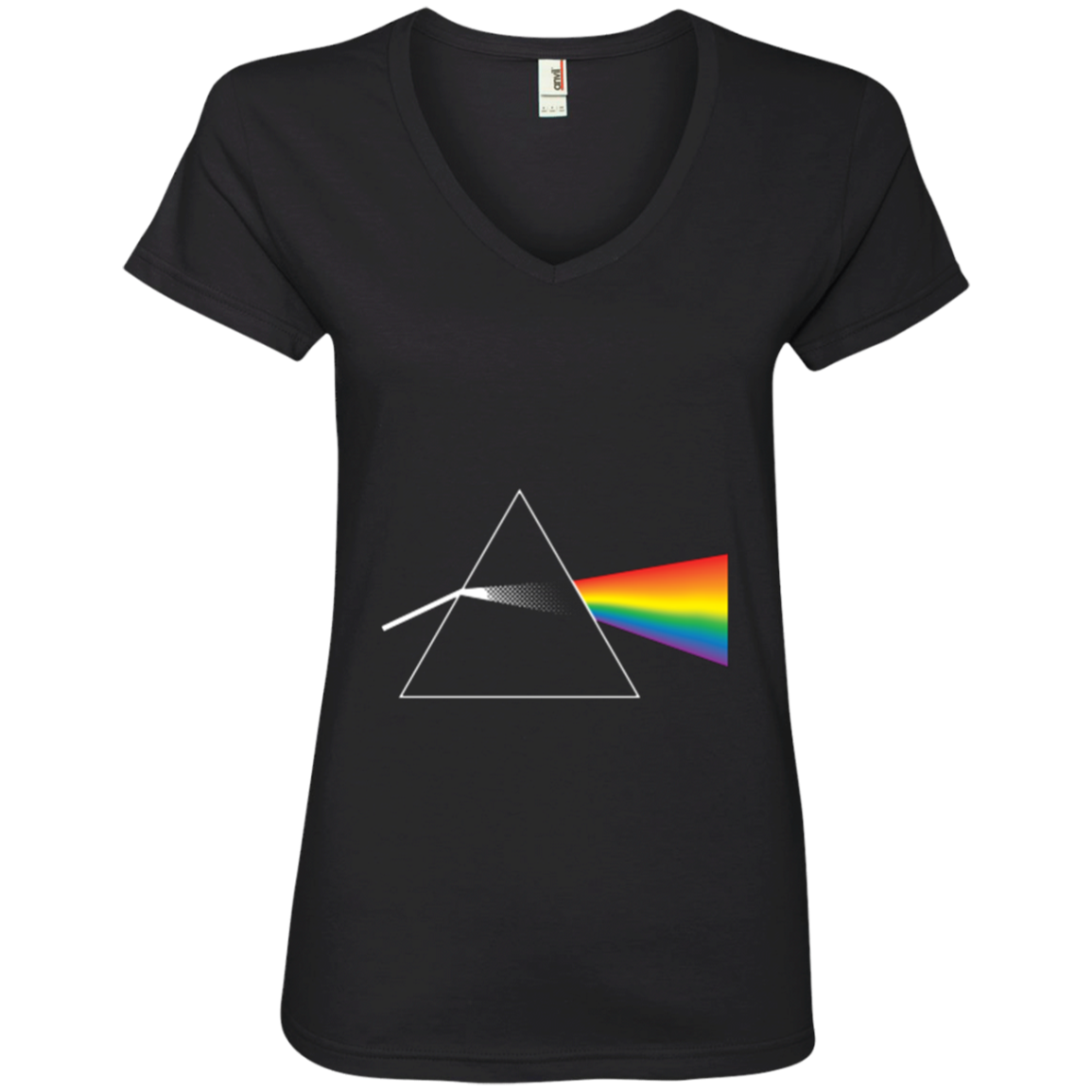 Gay Pride Prism Effect Shirt