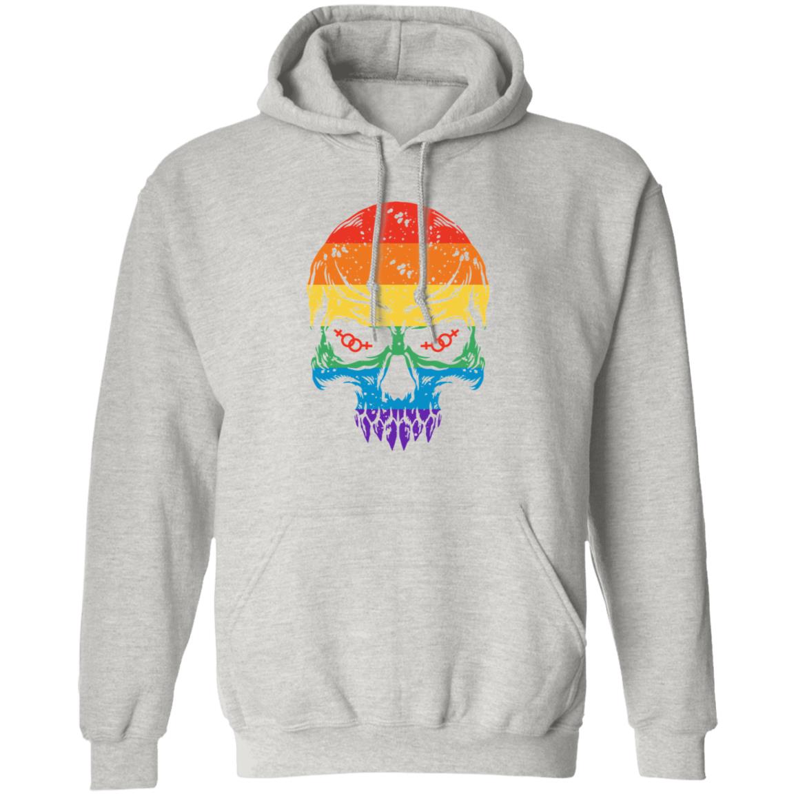 Rainbow Skull Halloween Shirt & Hoodie