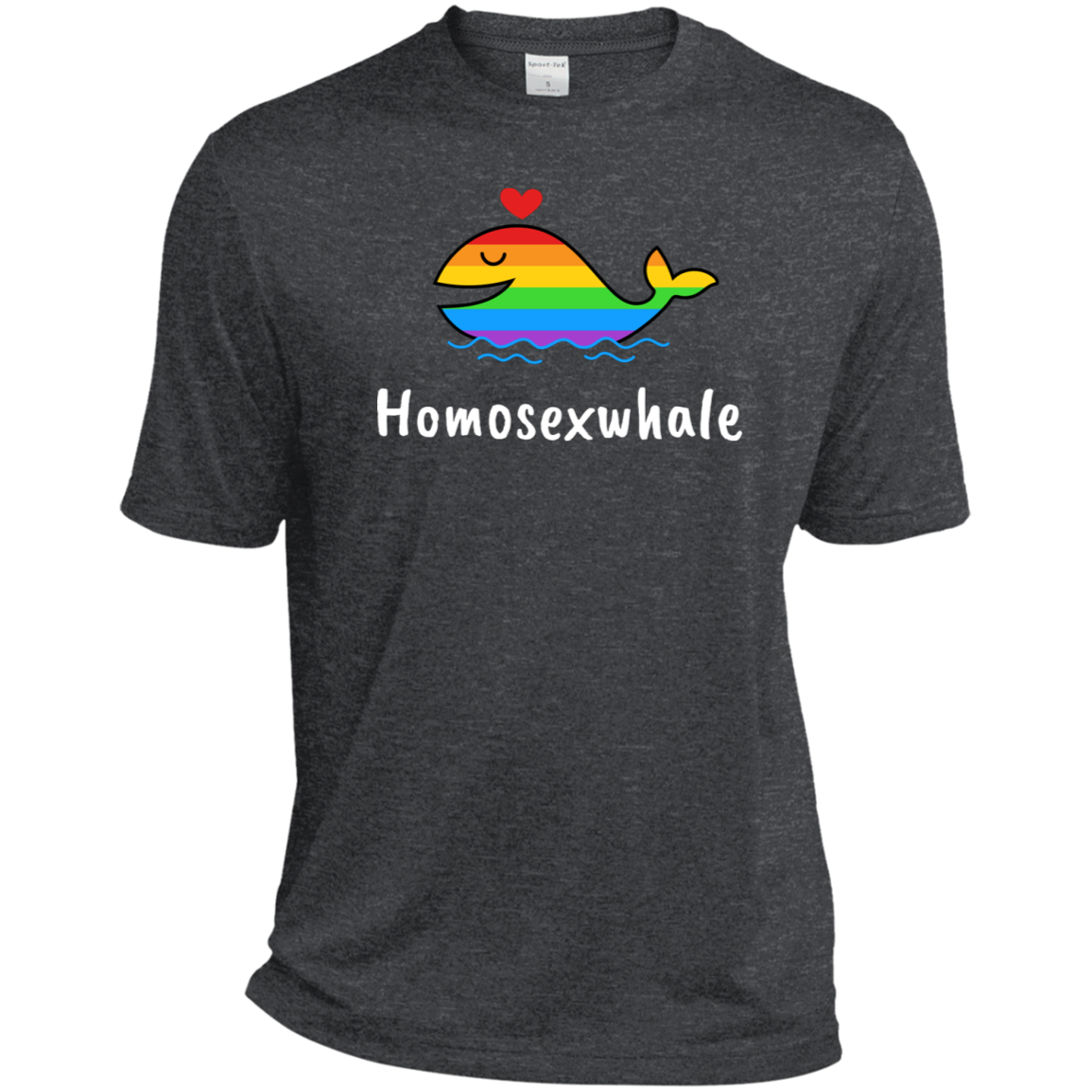 Homosexwhale Funny pride shirt