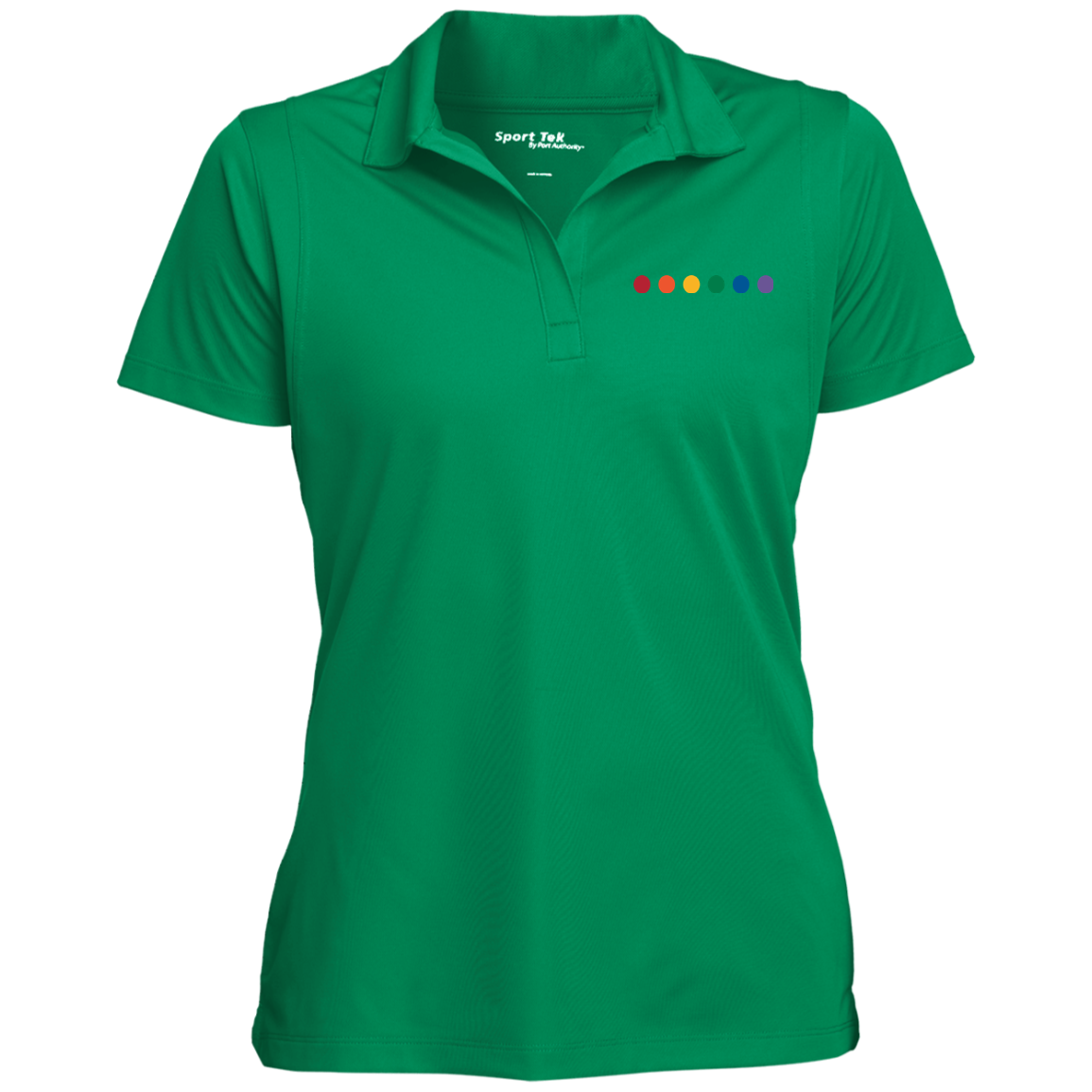 Rainbow Pride Womens Polo